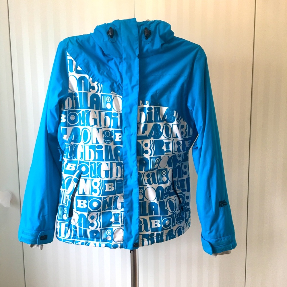 Billabong blue jacket - some flaws Size M